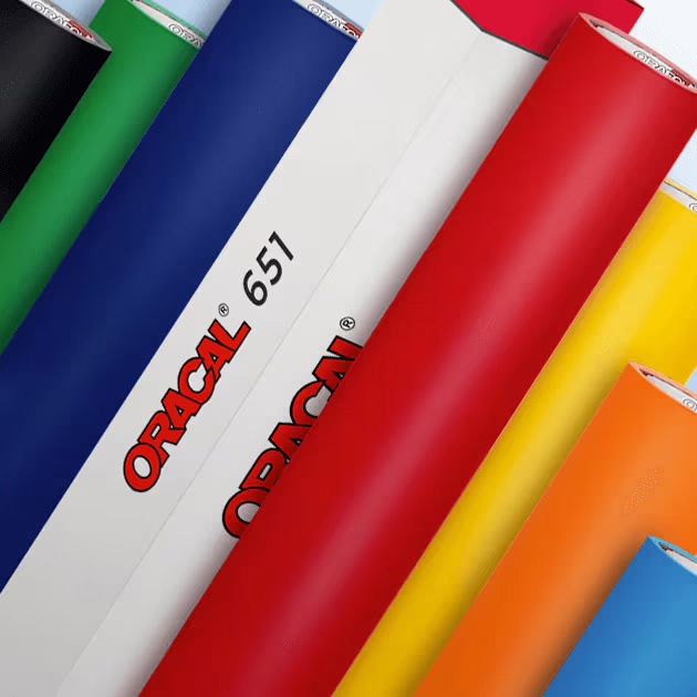 สติ๊กเกอร์ ORACAL651 ขนาดเล็ก สินค้านำเข้าจากเยอรมัน ของแท้ 100% Wrap รถ สติ๊กเกอร์ติดรถ