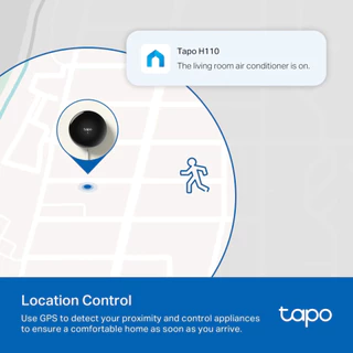 TP-Link Tapo H110 Smart IR & IoT Hub อุปกรณ์เปิดปิดแอร์ ทีวีและรีโมท ควบคุมผ่านApp หมดปัญหารีโมทหายหรือแบตเตอรี่หมด