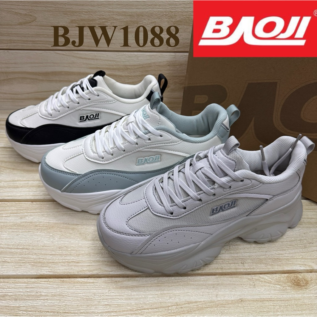 Baoji BJW 1172 รองเท้าผ้าใบ บาโอจิ 37-41 นุ่ม ใส่สบาย ซล