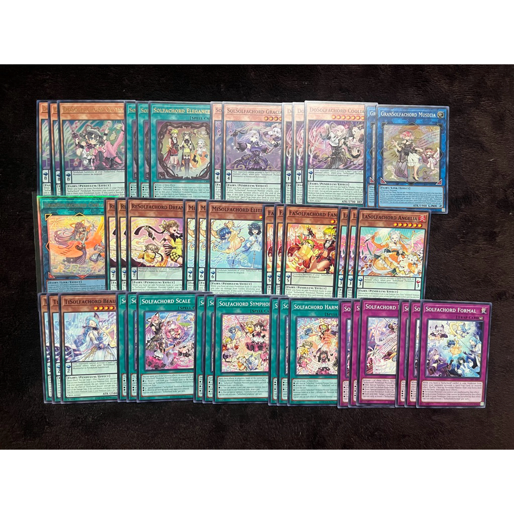 Yugioh Asia-Eng [CR09] Creation Pack 09 : Set “Solfachord การ์ดยูกิแท้ ถูกลิขสิทธิ์