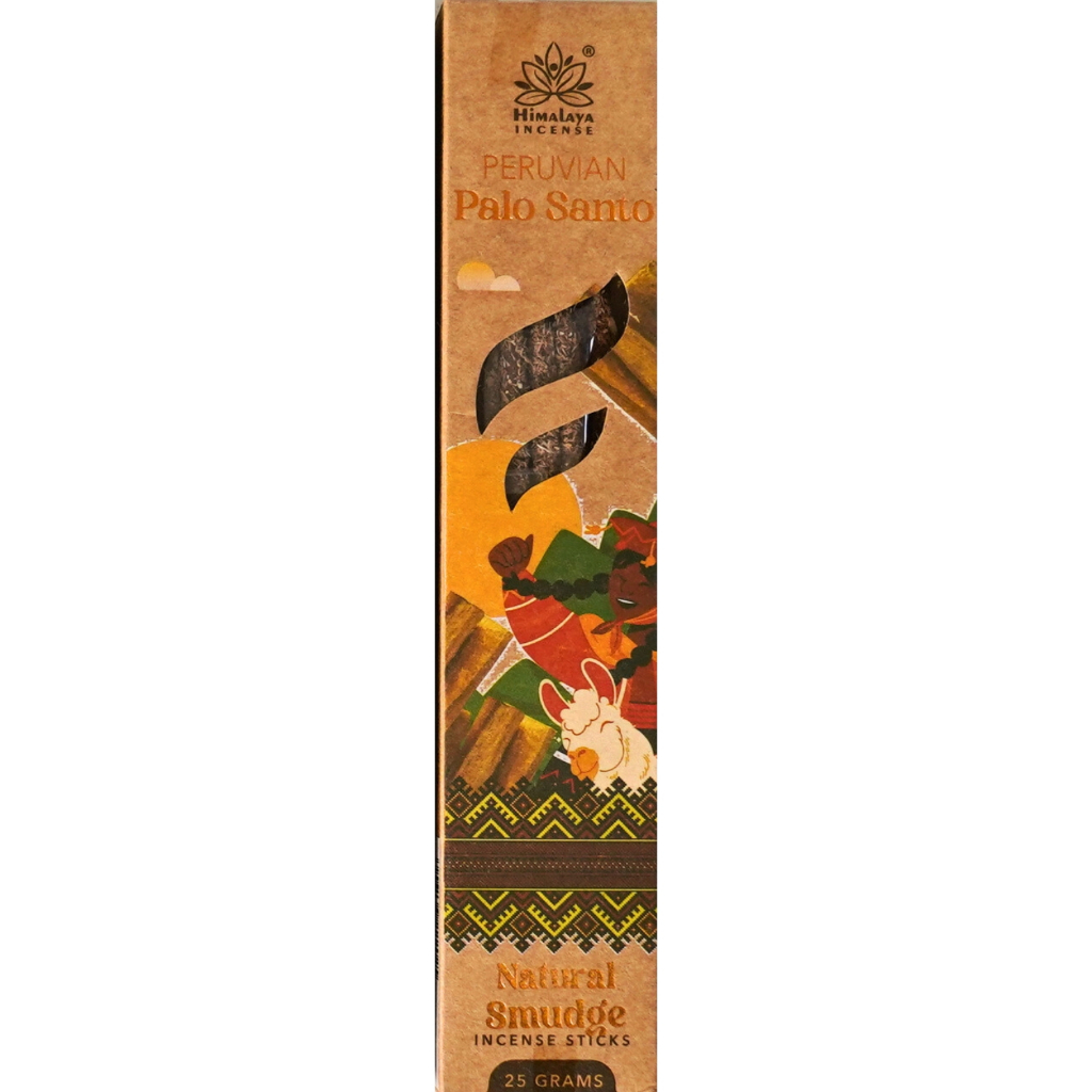 Himalaya Incense | Peruvian Palo Santo – Natural Smudge Incense Sticks | 25 g