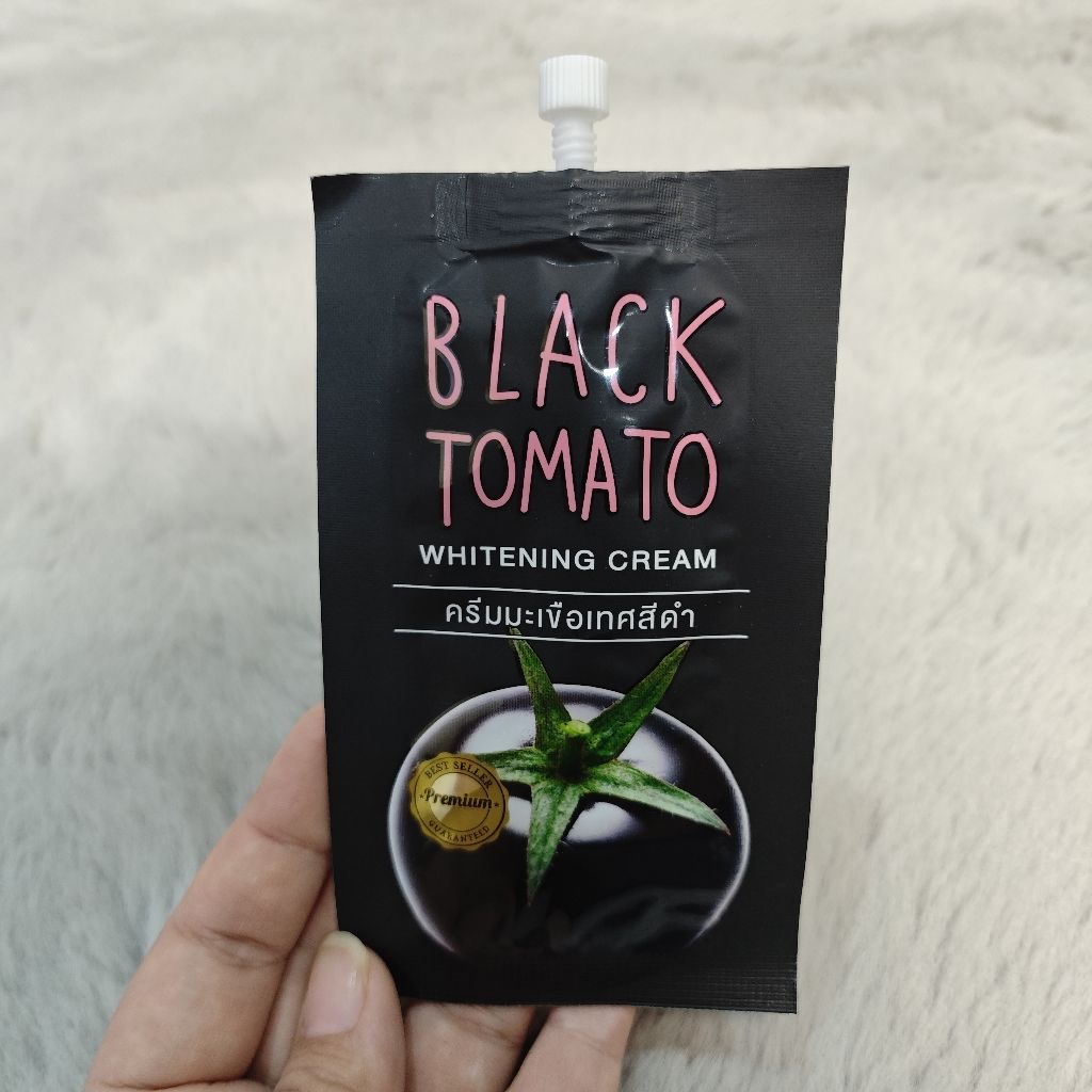 (เคลียร์สต็อค) FUJI PREMIUM BLACK TOMATO whitening cream ครีมมะเขือเทศสีดำ