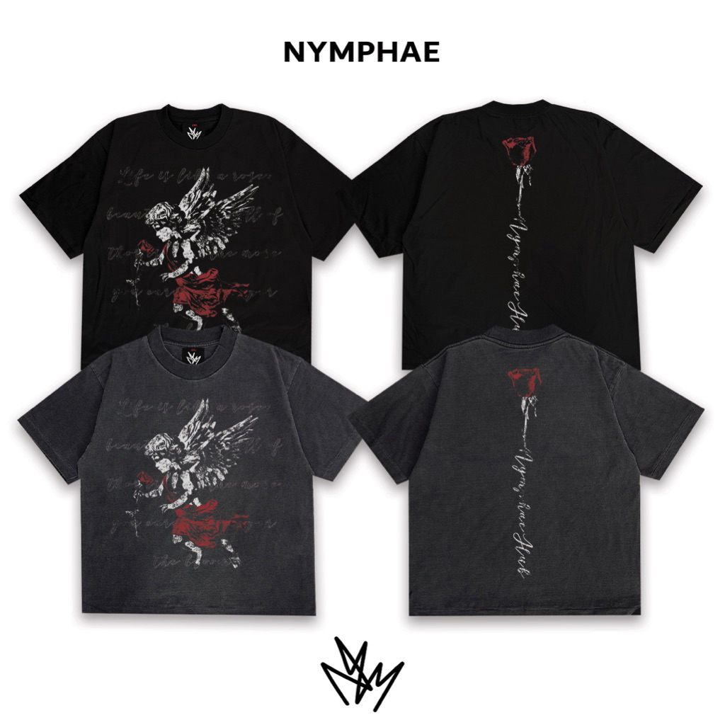 NYMPHAE: Eternal Bloom [Oversized, Boxy T-shirt]