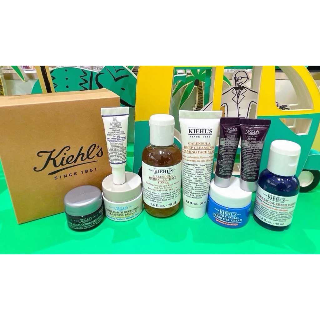 ✨ ของแท้💯% จาก King Power ✨Kiehl’S Set 9 ชิ้น