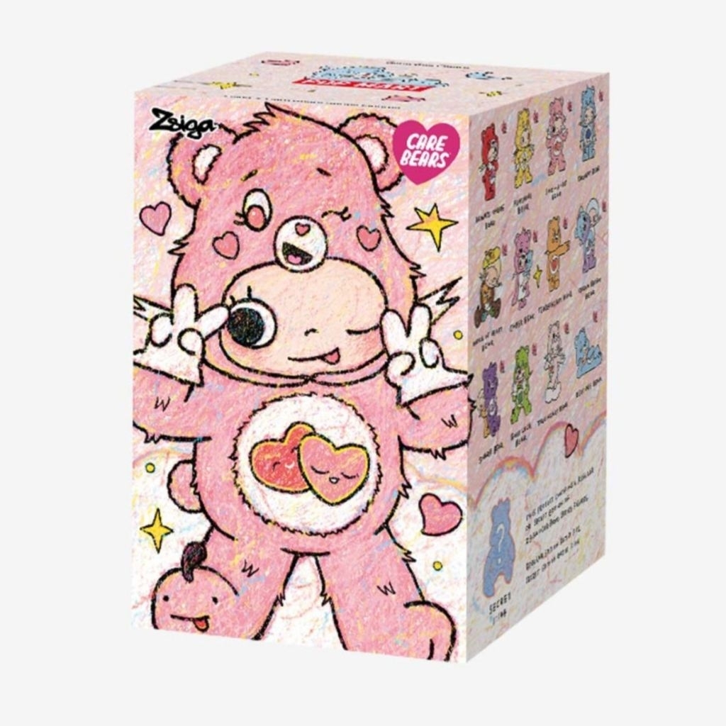 🐻พร้อมส่ง🐻 Zsiga x Care Bears Series Figures แคร์แบร์ POPMART