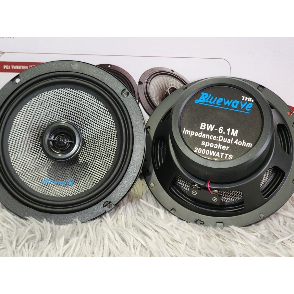 ลำโพงบลูเวฟ6.5นิ้วแกนร่วม🇺🇸BW-6.1Mล่าสุดลิขสิทธิ์แท้รุ่นใหม่ล่าสุด