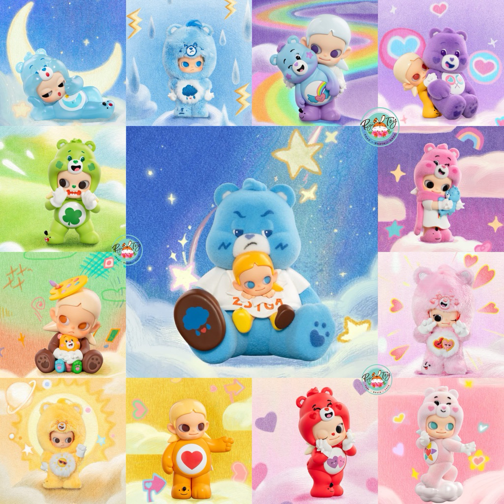 🧡🧡พร้อมส่ง💚💚  Zsiga X CareBear **แบบชก**