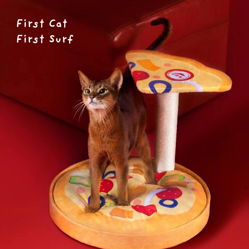 พร้อมส่ง  Cat Tunnel อุโมงค์แมวจากแบรนด์zeze อุโมงค์แมว ที่นอนแมว ของเล่นแมว พิซซ่า ของเล่นรูปพิซซ่า ราคา ถูกที่สุด ดีลบีเคเค แกลเลอรีภาพที่ 7