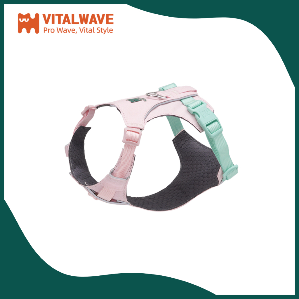 VITALWAVE FeatherGlow Harness สายรัดอก | Peach Pink
