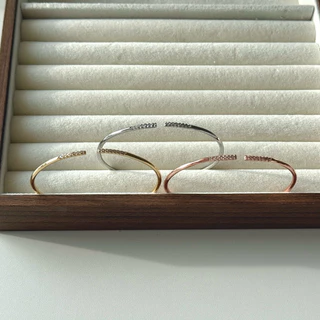 Socrush.bkk | GLITZIE BANGLE | SB-001 | กำไลข้อมือ กำไล เพชร