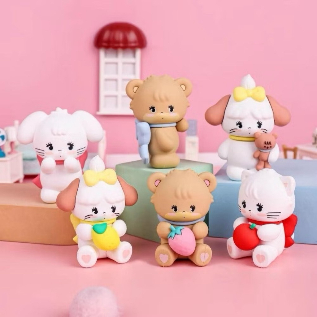 พร้อมส่ง 🇹🇭 (random) Mikko illustration figure blind box กล่องสุ่มมิกโกะ 1 กล่อง