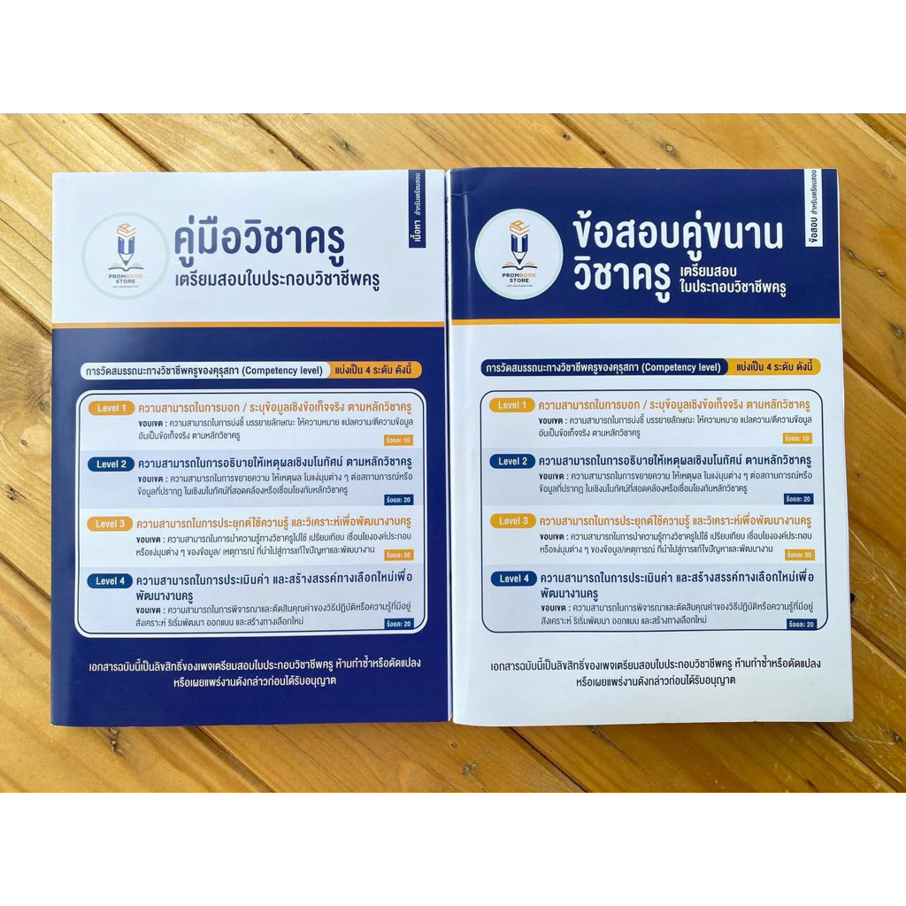 ชุดหนังสือคู่มือวิชาครู+เล่มข้อสอบคู่ขนาน