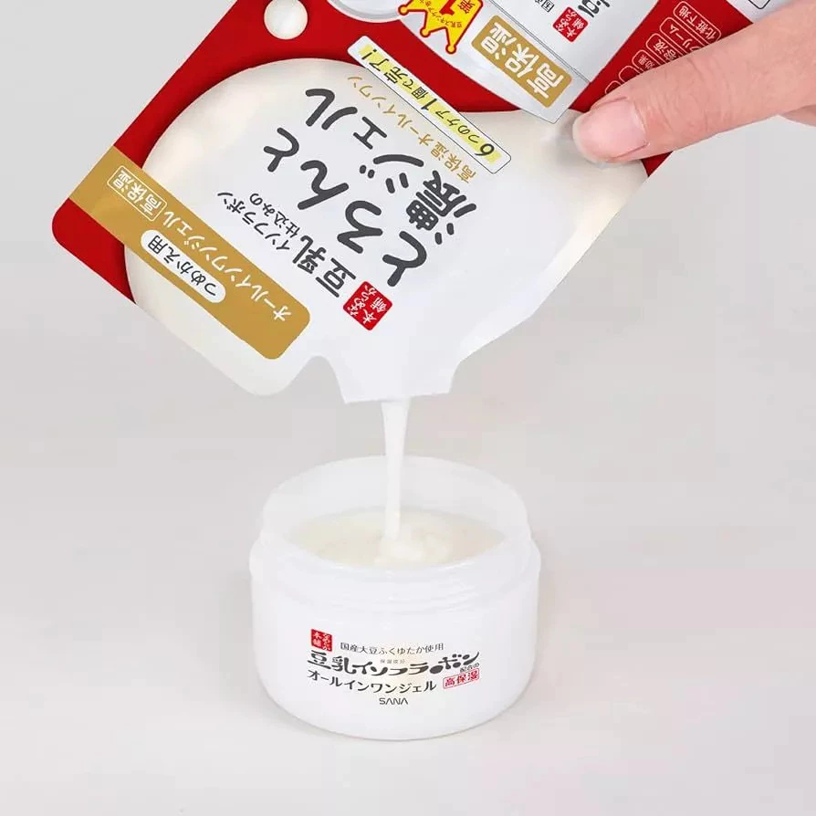 [ส่งตรงจากประเทศญี่ปุ่น] SANA Nameraka Honpo Thick Gel NC 6 อิน 1 100ก./ รีฟิล 100ก. - รูปที่ 2