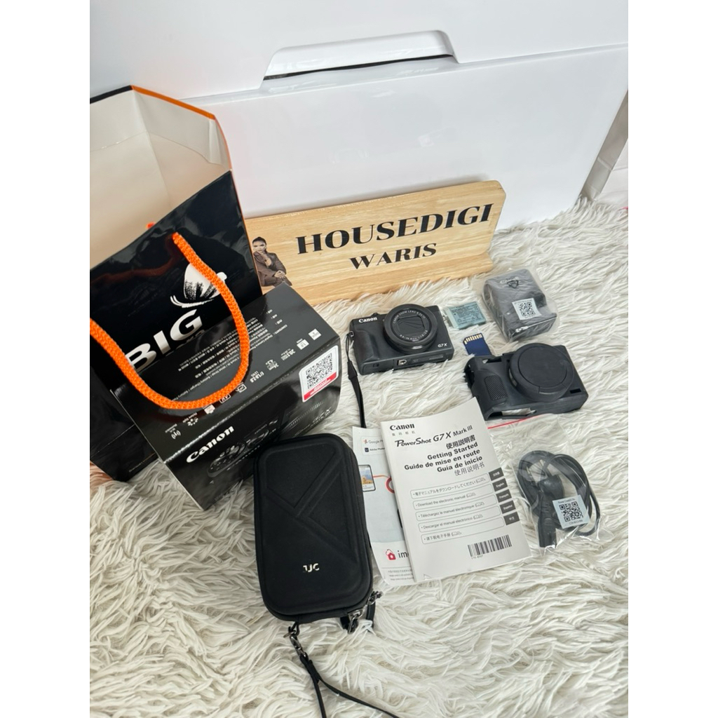 canon g7x mark iii พร้อมส่ง📌 มือสอง ประกันศูนย์เหลือ ไม่ต้องรอพรี ครบกล่อง สภาพ99% มีบริการส่งด่วนใน