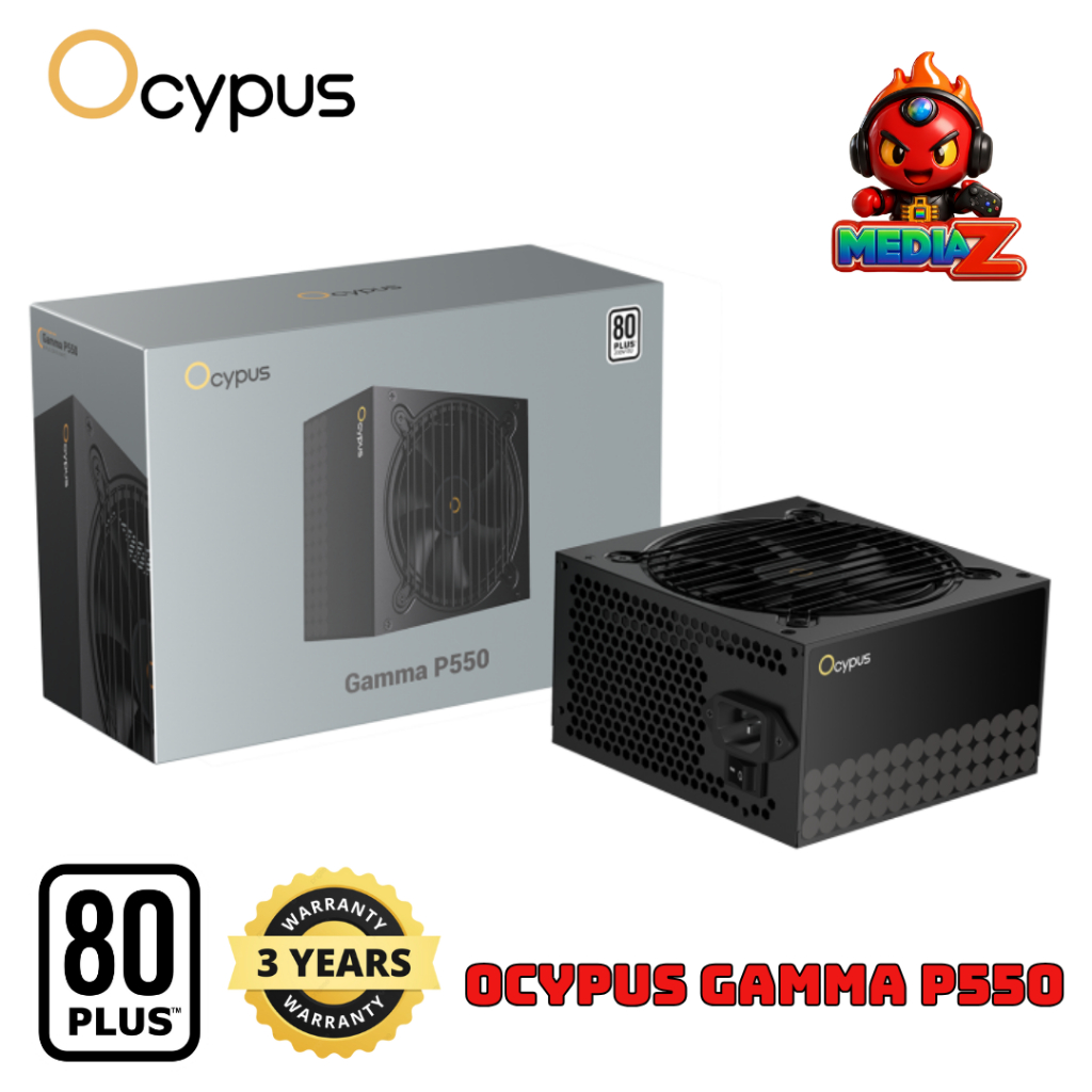 OCYPUS GAMMA P550 80PLUS WHITE (Power Supply / พาวเวอร์ซัพพลาย)