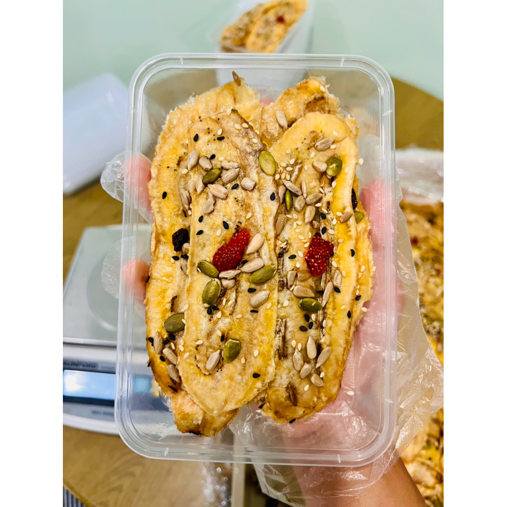 กล้วยอบธัญพืช(แบบเเผ่น)