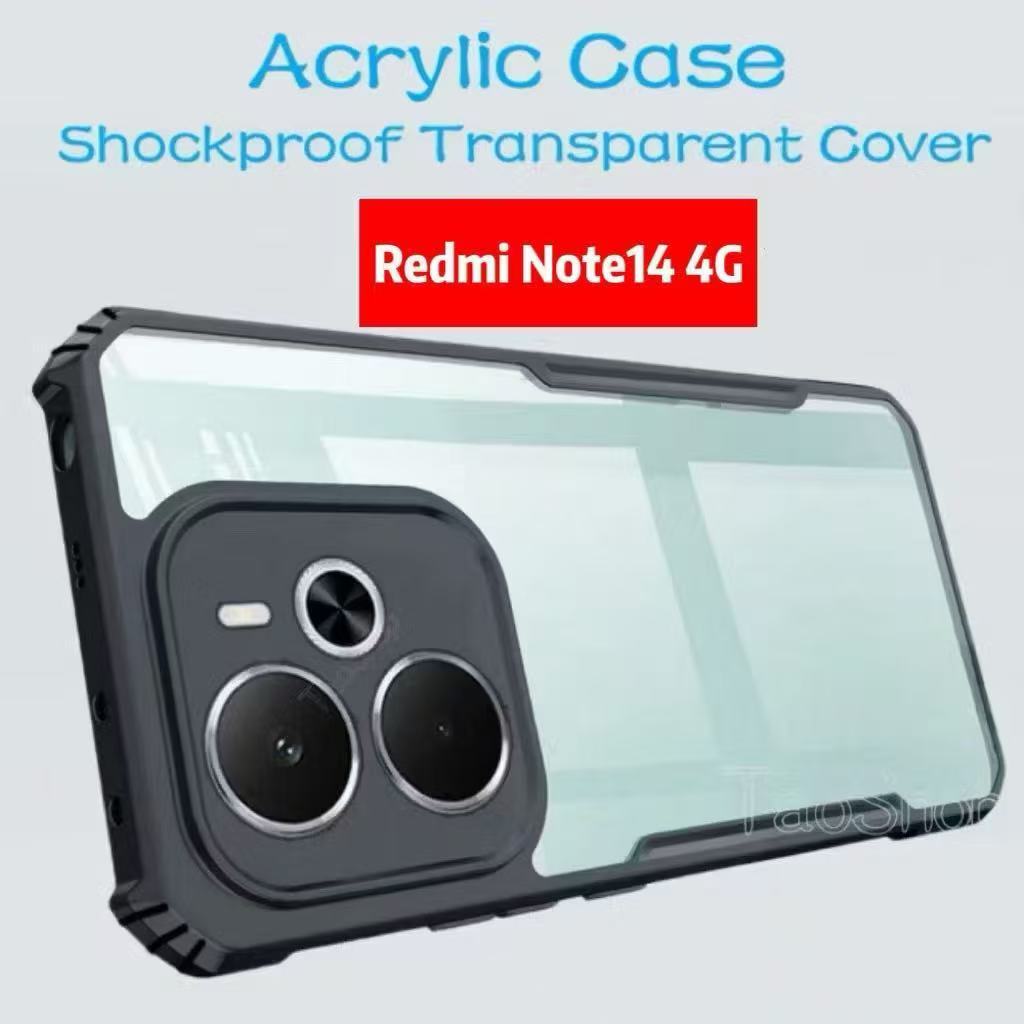 เคสกันรอยกล้อง สำหรับ Xiaomi Redmi Note14 Note14Pro Plus Poco X7 เคสหลังใส