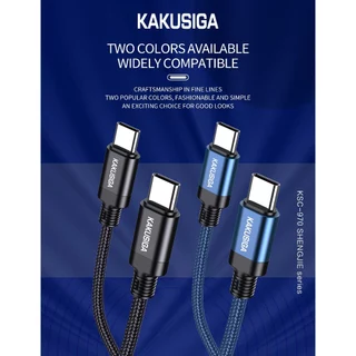 ส่งจาก ไทย สายชาร์จ ชาร์จเร็ว 60W 27W / C to C 1 เมตร สายแข็งแรงใช้ได้นาน 043