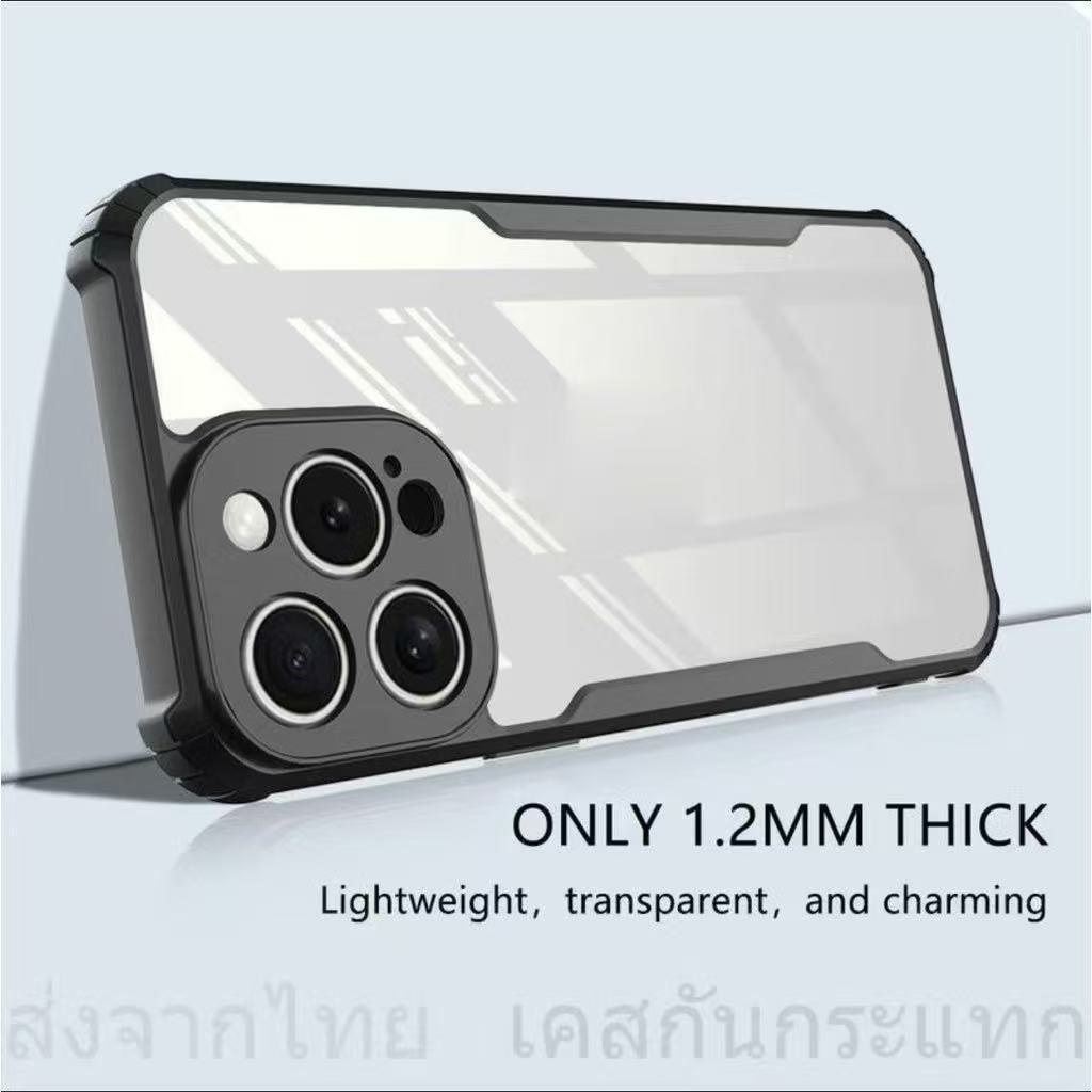 เคสกันรอยกล้อง สำหรับ iPhone 12 12Pro Max 11 11Pro max 16E X XS XR Xmax 6 6plus 7 8 se3 se2 7plus 8plusเคสหลังใส