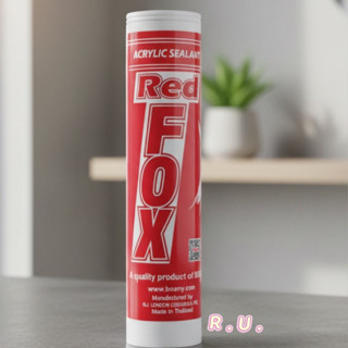 กาวอะคริลิก กาวซิลิโคน Red Fox สีขาว