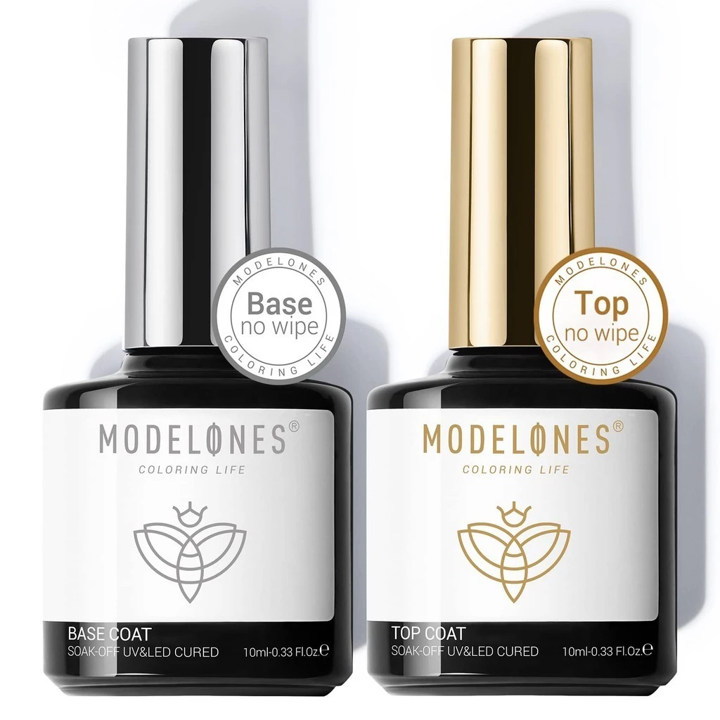 Modelones base top เล็บเจล 7/10ml ไม่ต้องเช็ด ติดทนนาน ใช้งานง่าย สำหรับ สำหรับร้านเล็บ