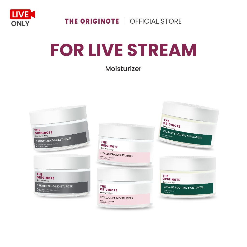 [Live Only] The Originote Moisturizer Set