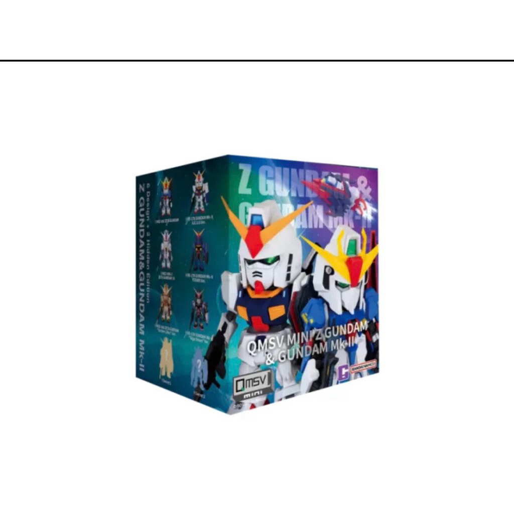 (สุ่ม/เลือกตัว) QSMV Mini Z Gundam & Gundam MK-II