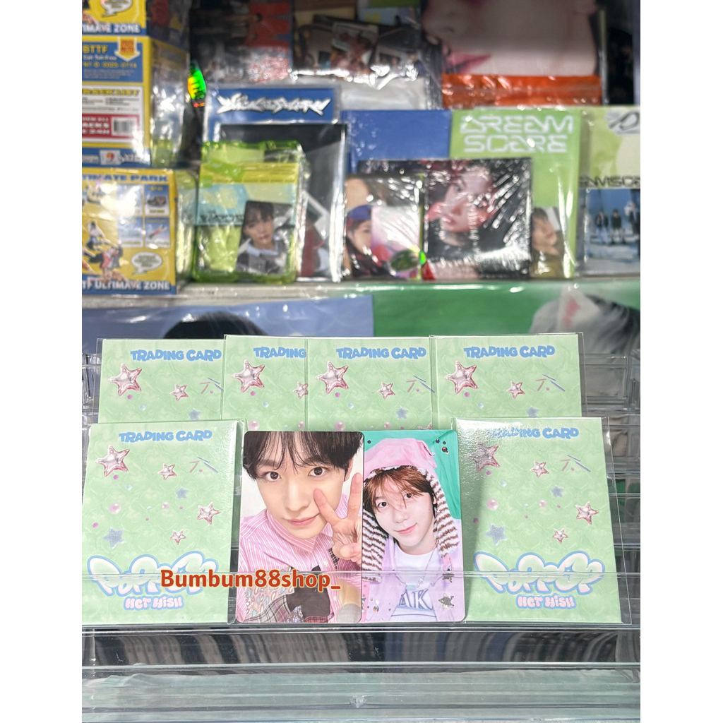 (ลด20-40%Live🔴) พร้อมส่ง! TRADING CARD SET - NCT WISH 'poppop - The 2nd Mini Album' MD