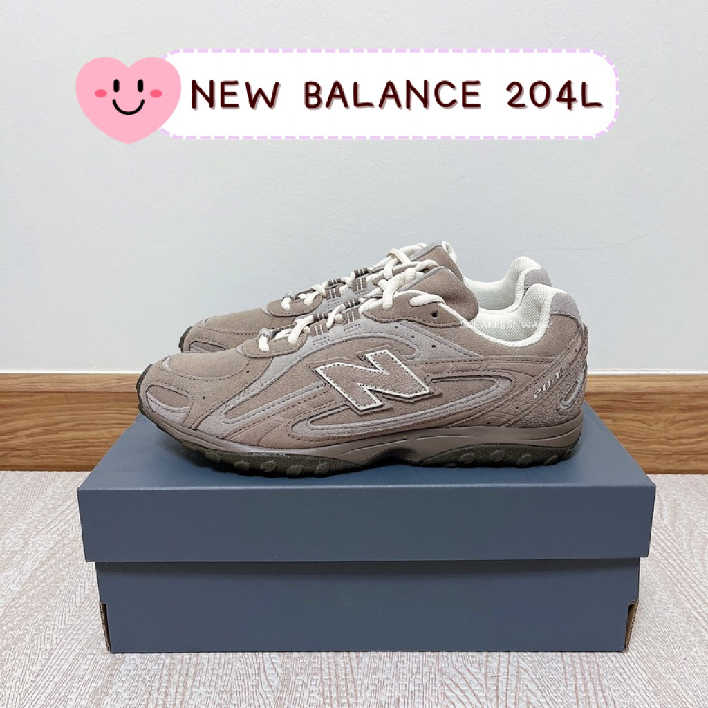 [พร้อมส่ง] New Balance 204L - (U204LMMA) Color: Mushroom/Arid Stone