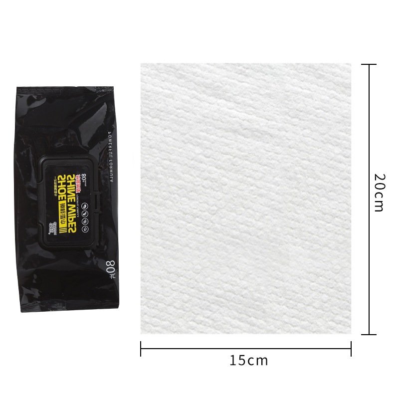 【1 แถม 1】แผ่นเช็ดรองเท้า สำหรับทำความสะอาดรองเท้าและเครื่องหนัง ทิชชูเปียกเช็ด พกพาได้ ขจัดสิ่งสกปรก ทิชชู่เช็ดรองเท้า - รูปที่ 4