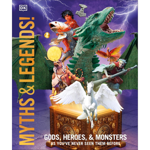 Chulabook|c321|หนังสือ|KNOWLEDGE ENCYCLOPEDIA MYTHS AND LEGENDS: GODS, HEROES, & MONTERS AS YOU'VE N