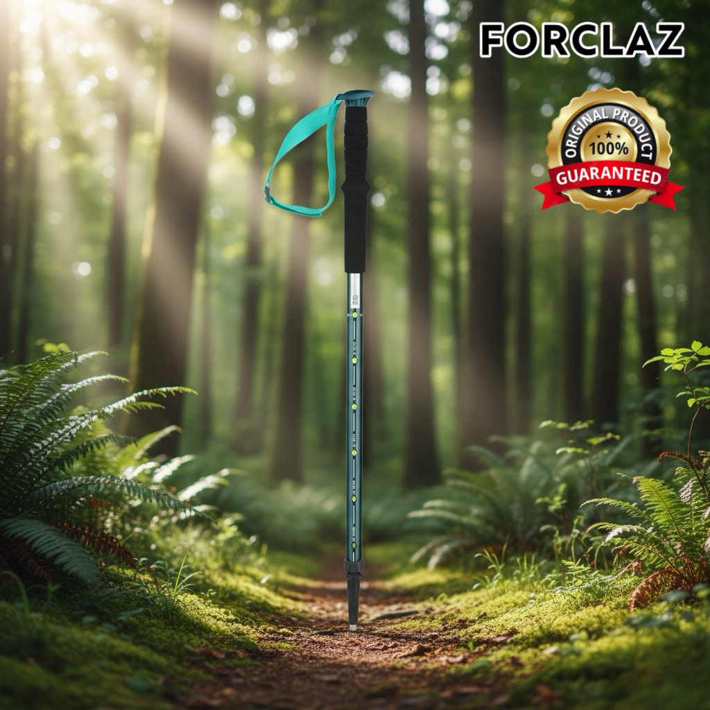 ไม้เท้าเดินป่าสำหรับเด็ก รุ่น MH500 (สีเขียว)QUECHUA