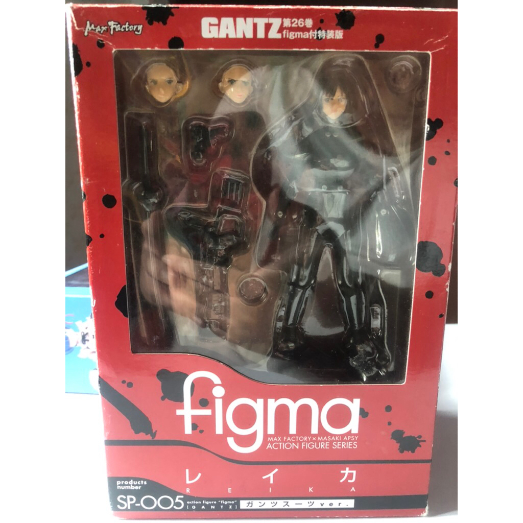 Figma rei gantz มือสอง ไม่หักไม่กาวมีตำหนิแค่ฐานเหลือง