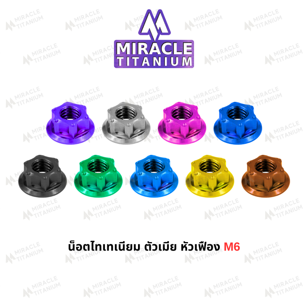 Nuts CNC เมียเฟือง M6