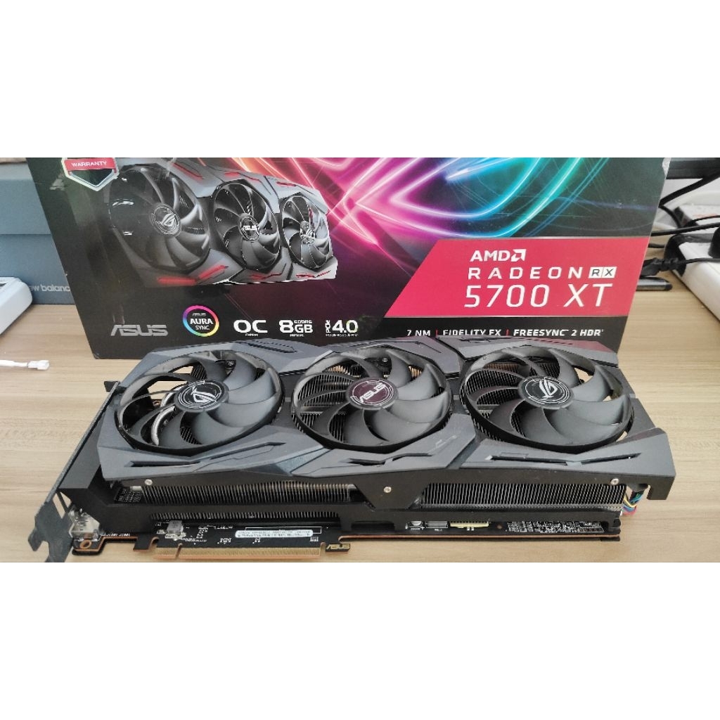 RX 5700xt  8GB ROG Strix มือสอง ถูกสุดในShopee
