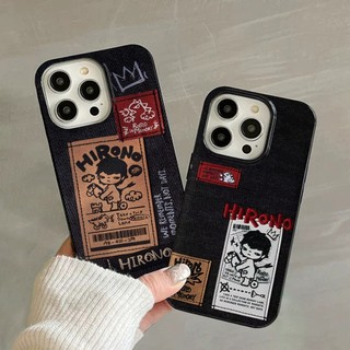 HIRONO สําหรับiPhone 16 Pro Max 15 14 13 12 Pro Max Plus X Xs Max 13 12 11 Glossy TPU Soft Case ShockProofกล้องป้องกัน