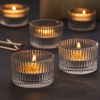 Softkiss ที่ใส่เทียน เเก้วใส ทนความร้อนได้ดี แก้วที่เหมาะสำห…