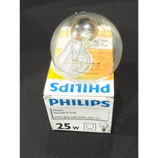 หลอดไฟ หลอดอินแคน หลอดไส้ ยี่ห้อ Philips รุ่น 25W B22 ขั้วเขี้ยว แสงสีส้ม (วอร์มไวท์) หรี่ได้ ฟิลิปส์ แท้ ราคาส่ง 45 บาท