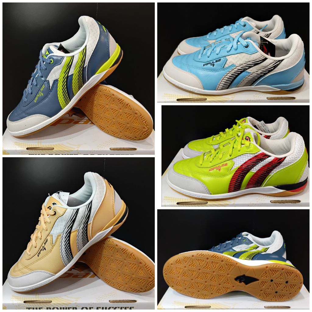 Pan รองเท้าฟุตซอล Pan IMPULSE 7รองท็อป PF14R3 หนังวัวแท้ ราคา 1990 บาท