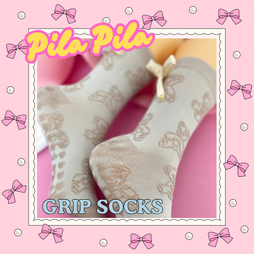 ถุงเท้าพิลาทิส ถุงเท้ากันลื่น Pila Pila pilates Sock Bear Series