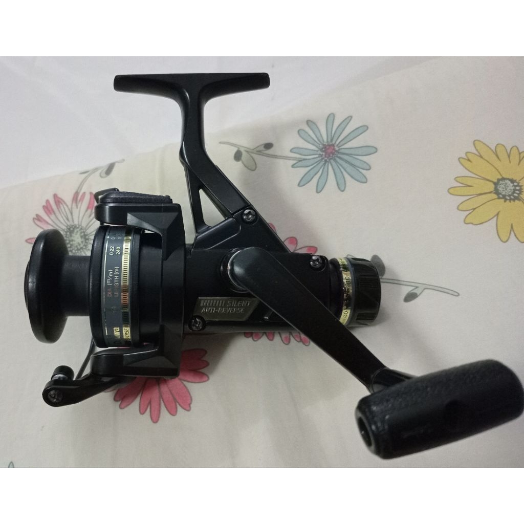 รอก DAIWA Graphite JG1350H รอกสปินนิ่งเบรคท้ายมือสอง รอกคลาสสิค รอกวินเทจ รอกโบราณ รอกสปินนิ่งตกปลา 