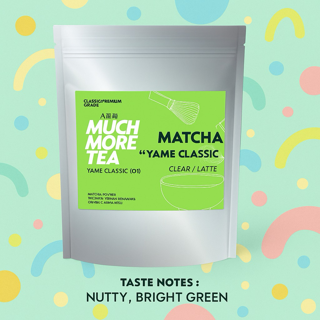 (พร้อมส่ง) Much more tea 🍵 Yame Classic (01) 20g. l Testing notes: Nutty , Bright Green l Much More 
