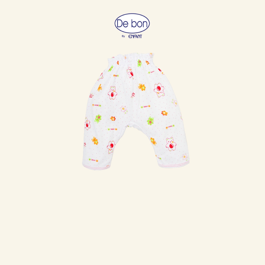 Debon by Enfant กางเกงขายาว สำหรับเด็ก 3-6 เดือน คอลเล็กชั่น Bearry and the rabbit สีชมพู