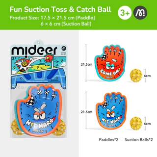 Mideer มิเดียร์ Snap&Stick เซตโยนบอลติดหนึบแสนสนุก (MD1685)
