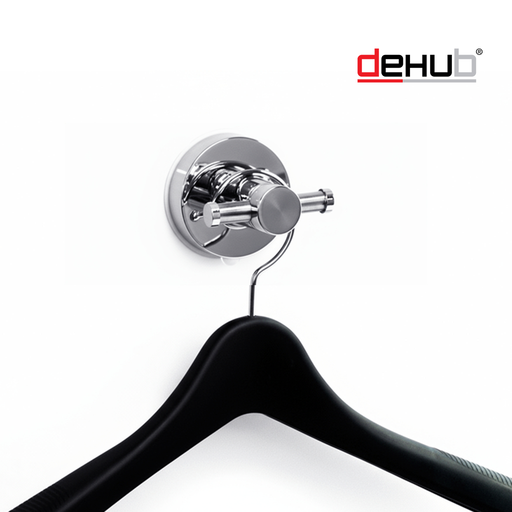 Dehub Dress Hanger Bar -S60 ตะขอแขวนติดผนัง ไม่ต้องเจาะผนังให้เป็น ตะขอแขวนอเนกประสงค์ ตะขอแขวนเสื้อ