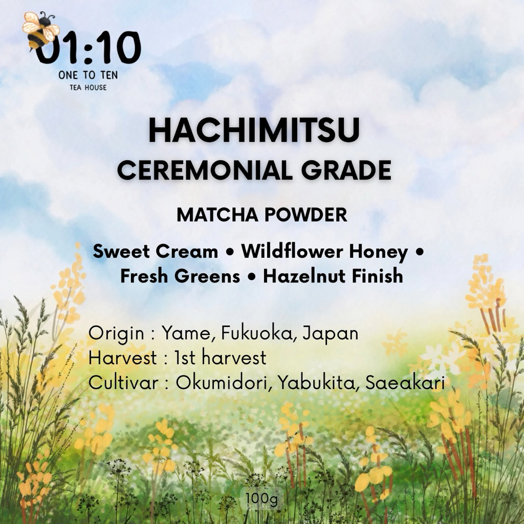 01:10 Hachimitsu - Matcha powder | Ceremonial Grade