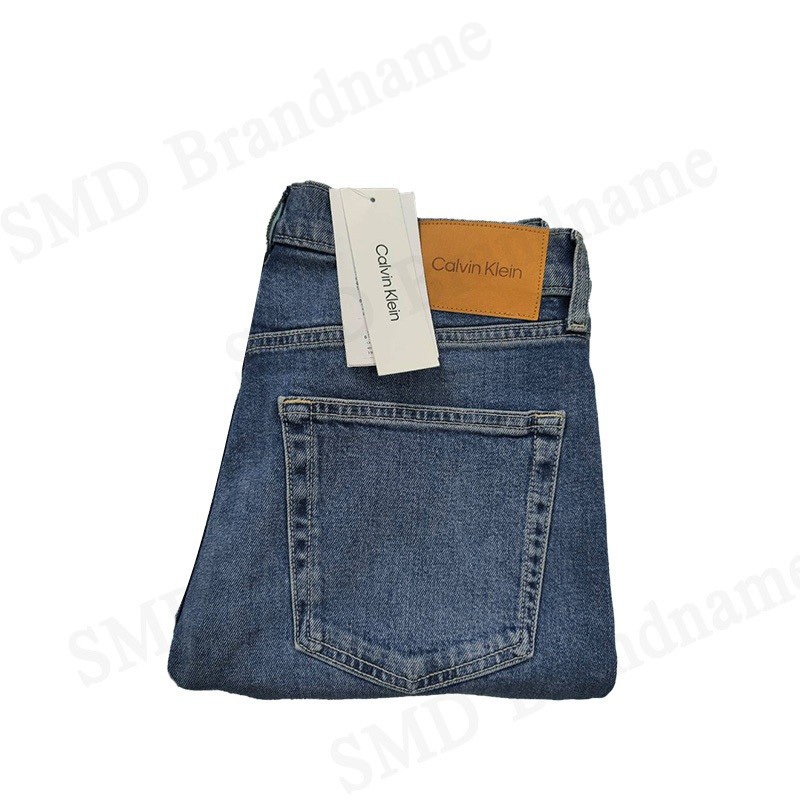 Calvin Klein กางเกงยีนส์ รุ่น Men’s Standard Straight Fit Jeans Code: 40TM732 587 ราคา ถูกที่สุด ดีลบีเคเค แกลเลอรีภาพที่ 7