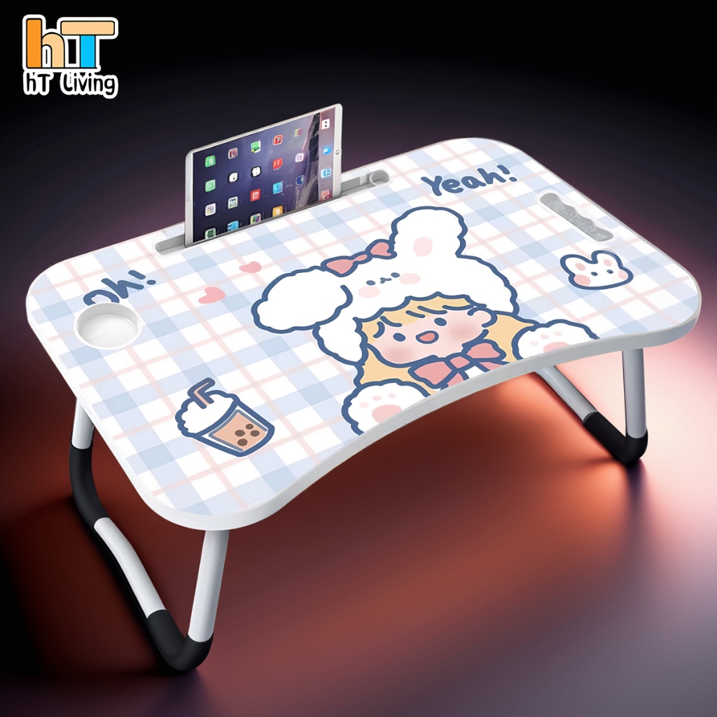 โต๊ะพับอเนกประสงค์  โต๊ะญี่ปุ่น วางโน๊ตบุ๊ค สำหรับเด็ก นักเรียน นักศึกษา วัยทำงาน ใช้ในบ้าน ขนาดเล็ก