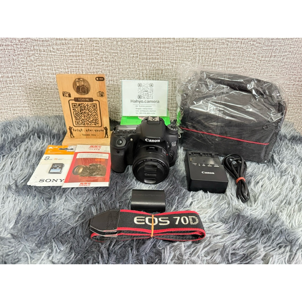 Canon eos 70d มือสอง 🔥 มีบริการจัดส่งด่วนใน กทม. 🔥