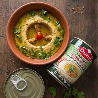Durra Hummus with Tahini 370g (حمص بالطحينة) Ready-to-Eat Chickpea Dip ฮัมมูสผสมทาฮินี ดิปถั่วชิกพี รสเข้มข้น หอมมัน